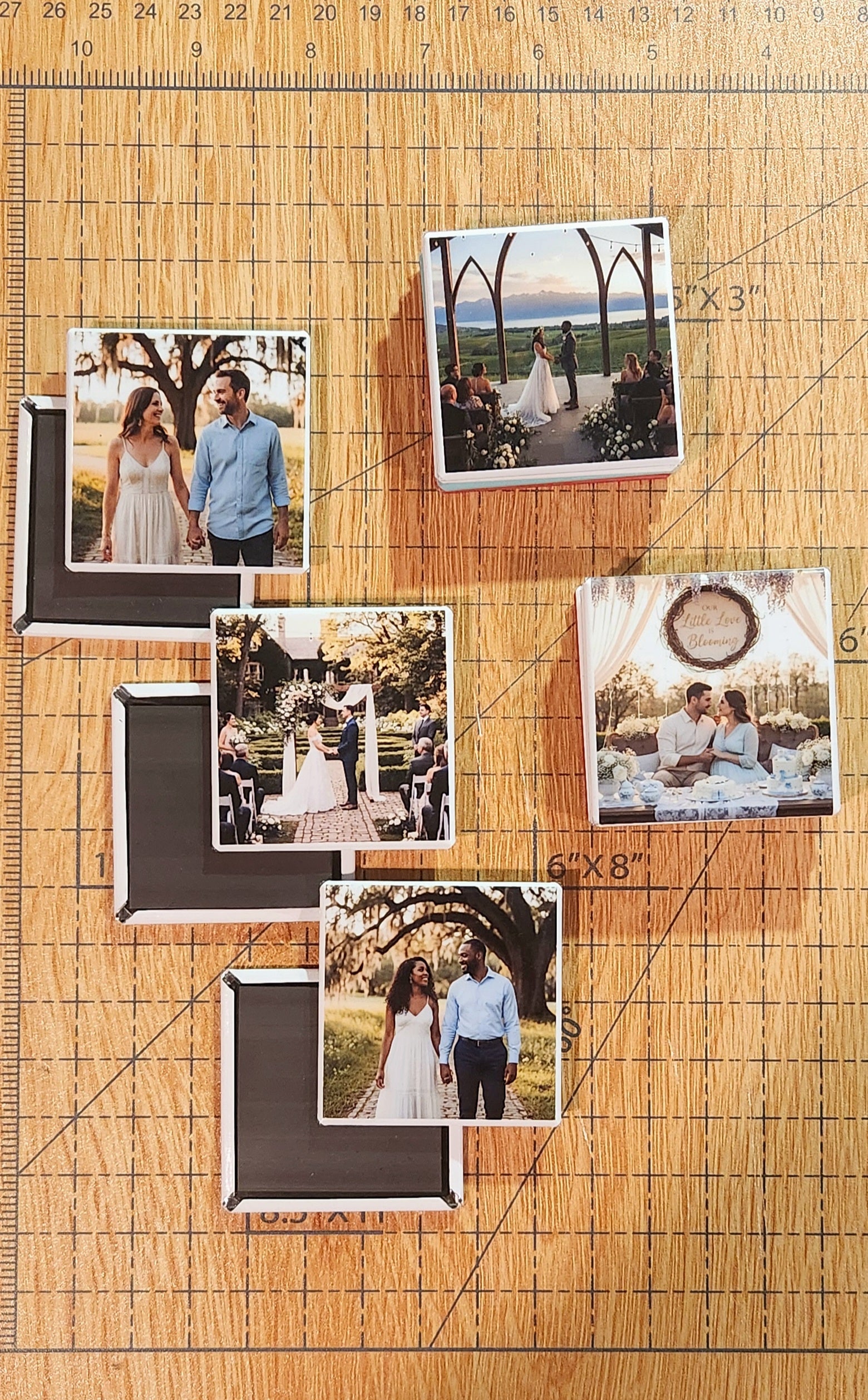 Custom 2x2 Square Photo Magnet