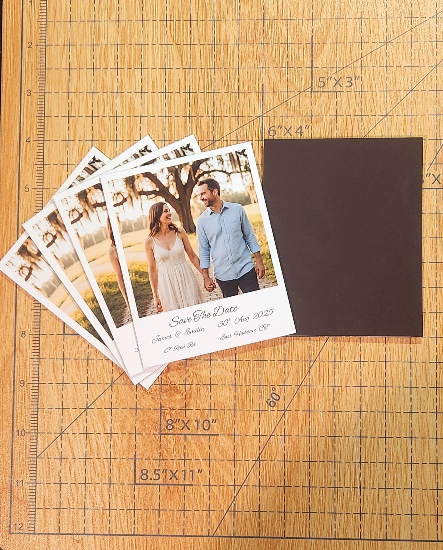 Custom 3.5x4 Save The Date Magnets